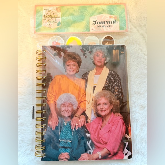 Innovative Designs Other - The Golden Girls Spiral Journal Notebook